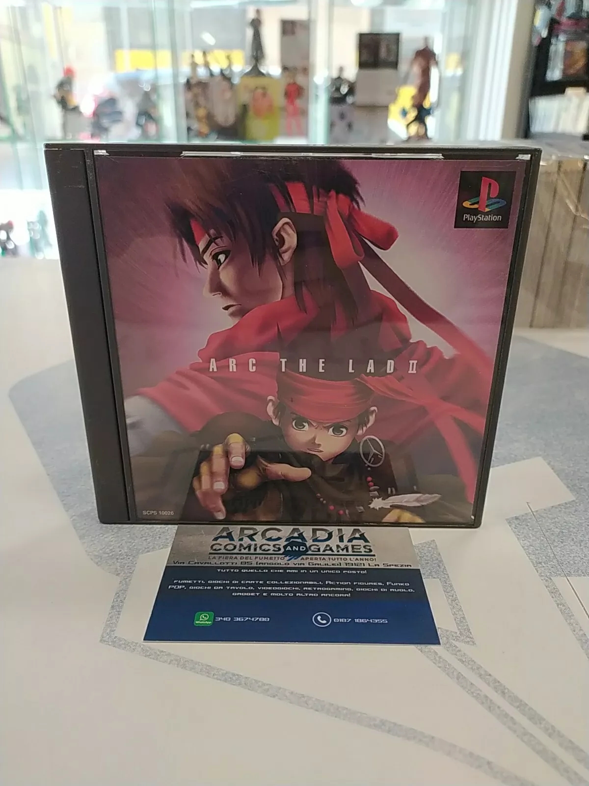 Arc The Lad 2 PlayStation 1 Completo NTSC JPN Japanese Ottime Condizioni